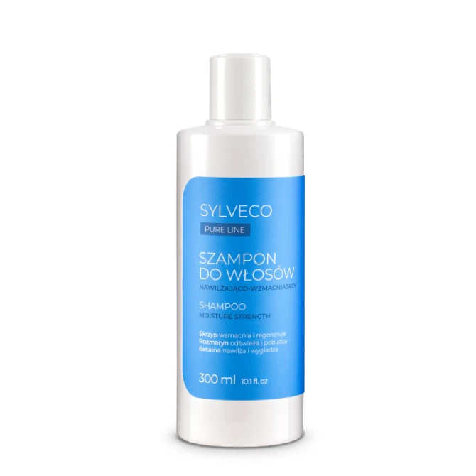 SYLVECO PURE LINE Szampon do włosów nawilżająco-wzmacniający - 300 ml