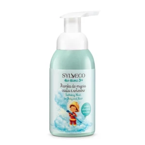 SYLVECO dla dzieci 3+ Pianka do mycia ciała i włosów guma balonowa - 290 ml