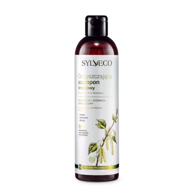 SYLVECO Oczyszczający szampon brzozowy - 300 ml
