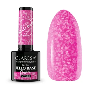 Claresa Bubble Jello Base baza hybrydowa Guava 5g