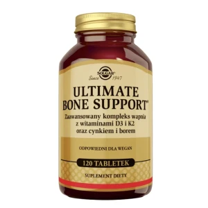 SOLGAR ULTIMATE BONE SUPPORT Dla zdrowych kości i mięśni 120 tabletek