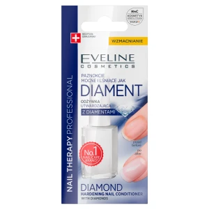 Eveline Cosmetics Nail Therapy Professional odżywka utwardzająca z diamentami 12ml