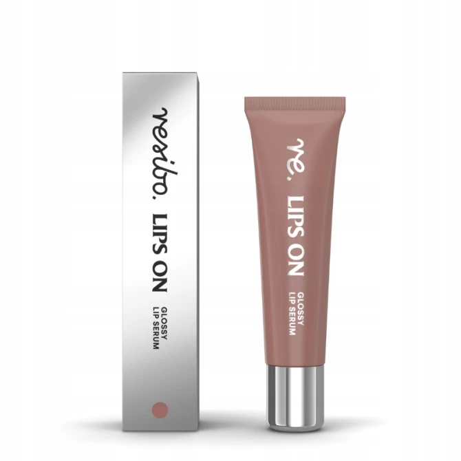 Resibo Lips On Glossy Lip Serum Błyszczyk do ust Vanilla Brownie 10ml