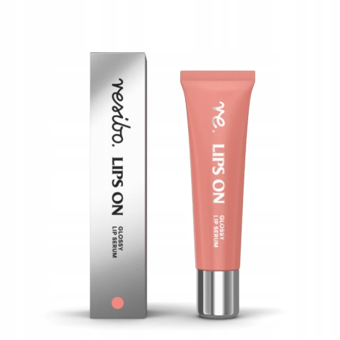RESIBO Lips On Glossy Lip Serum Błyszczyk do ust Caramel Nude 10 ml (id: 90315)