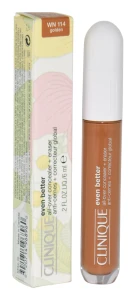 CLINIQUE EVEN BETTER ALL OVER CONCEALER + ERASER WN 114 GOLDEN 6ML