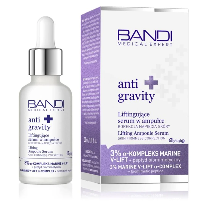 BANDI Medical Expert anti gravity Liftingujące serum w ampułce korekcja napięcia skóry 30 ml