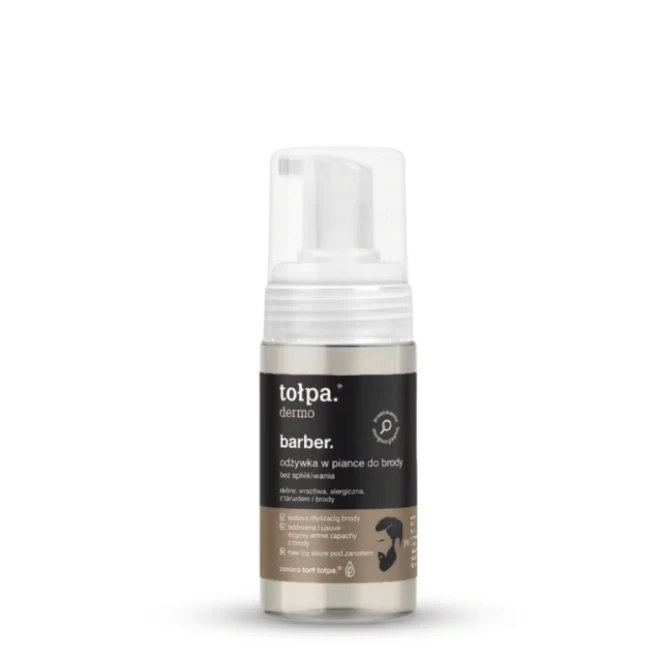 TOŁPA Dermo Barber odżywka w piance do brody bez spłukiwania 100 ml