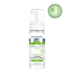 PHARMACERIS T PURI-SEBOSTATIC Pianka Do Twarzy Głęboko Oczyszczająca - 150 ml