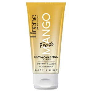Lirene Body &amp; Mind nawilżający krem do rąk Fresh Mango 50ml