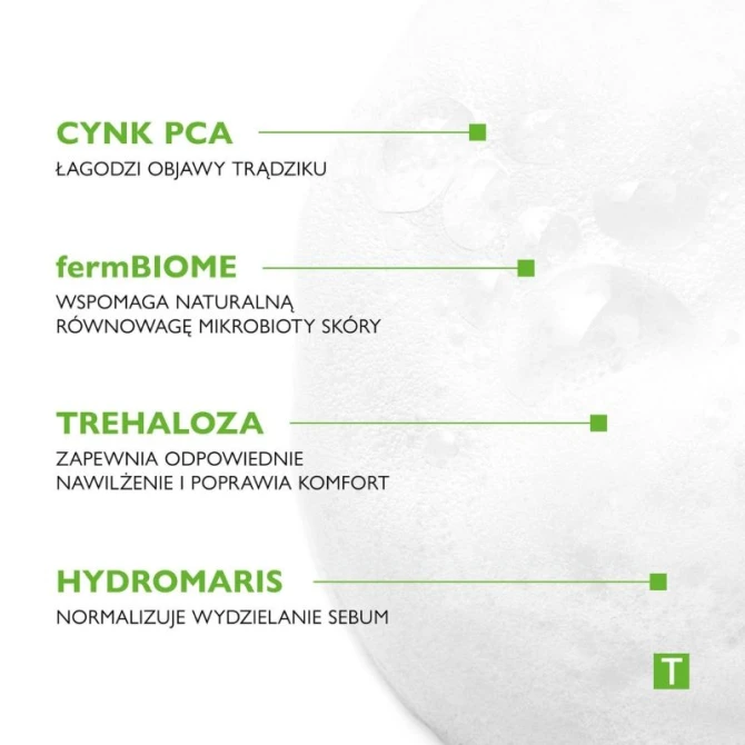 PHARMACERIS T PURI-SEBOSTATIC Pianka Do Twarzy Głęboko Oczyszczająca - 150 ml