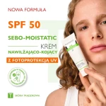 PHARMACERIS T SEBO-MOISTATIC KREM NAWILŻAJĄCO-KOJĄCY SPF 50 z fotoprotekcją UV do twarzy 50 ml