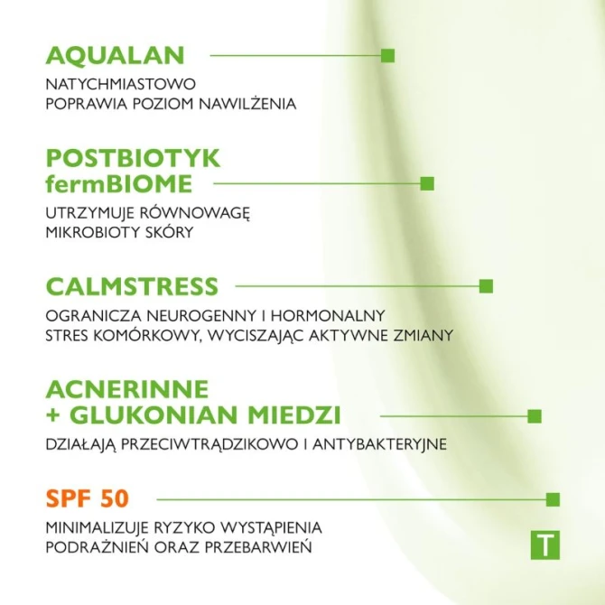 PHARMACERIS T SEBO-MOISTATIC KREM NAWILŻAJĄCO-KOJĄCY SPF 50 z fotoprotekcją UV do twarzy 50 ml
