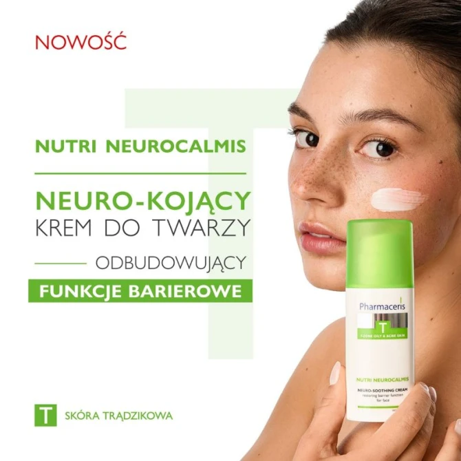 PHARMACERIS T NUTRI NEUROCALMIS NEURO-KOJĄCY KREM odbudowujący funkcje barierowe do twarzy 50 ml