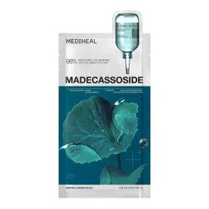 MEDIHEAL MADECASSOSIDE ESSENTIAL MASK BLEMISH REPAIR Regenerująco-Łagodząca Maska w Płachcie z Madekasozydem 24 ml