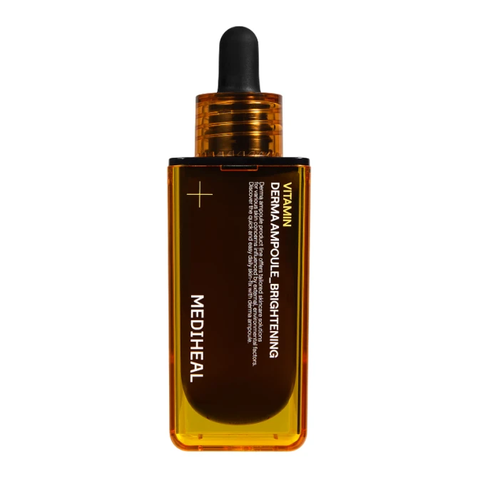 MEDIHEAL VITAMIN DERMA AMPOULE BRIGHTENING Serum na przebarwienia i wyrównanie koloru skóry z witaminą C 50 ml