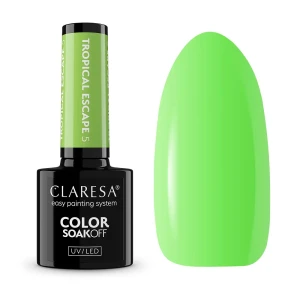 Claresa Color Soak Off UV/LED Tropical Escape lakier hybrydowy 5 5g