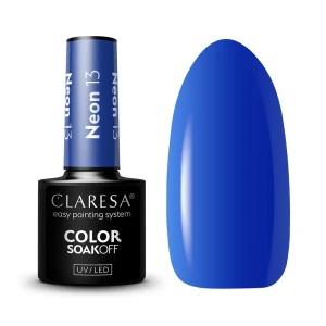 Claresa Color Soak Off UV/LED Neon lakier hybrydowy 13 5g