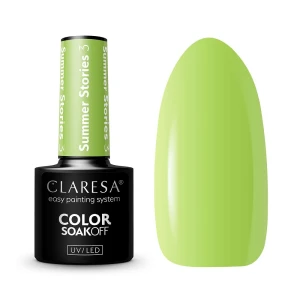 Claresa Color Soak Off UV/LED Summer Stories lakier hybrydowy 3 5g