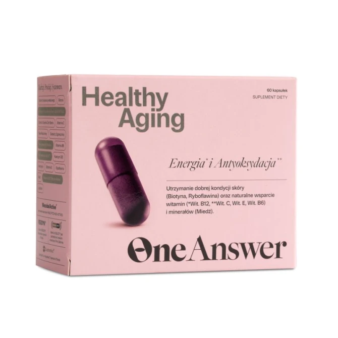 ONEANSWER Healthy Aging Resweratrol Longevity kapsułki 60 szt