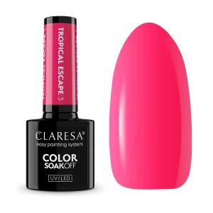 Claresa Color Soak Off UV/LED Tropical Escape lakier hybrydowy 3 5g