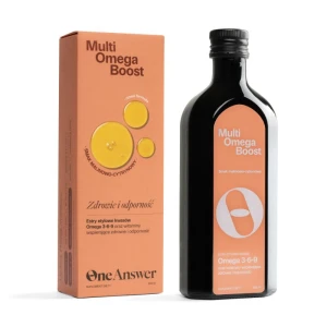 ONEANSWER Multi Omega Boost Olej z kwasami Omega 3-6-9 na odporność 250 ml 