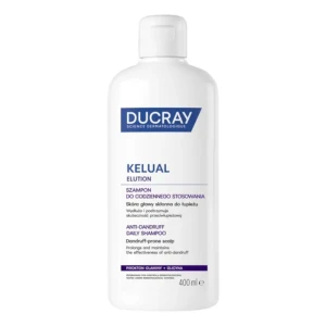 DUCRAY KELUAL ELUTION Delikatny szampon przywracający równowagę skórze głowy- skóra głowy skłonna do łupieżu 400 ml