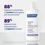 DUCRAY KELUAL ELUTION Delikatny szampon przywracający równowagę skórze głowy- skóra głowy skłonna do łupieżu 400 ml