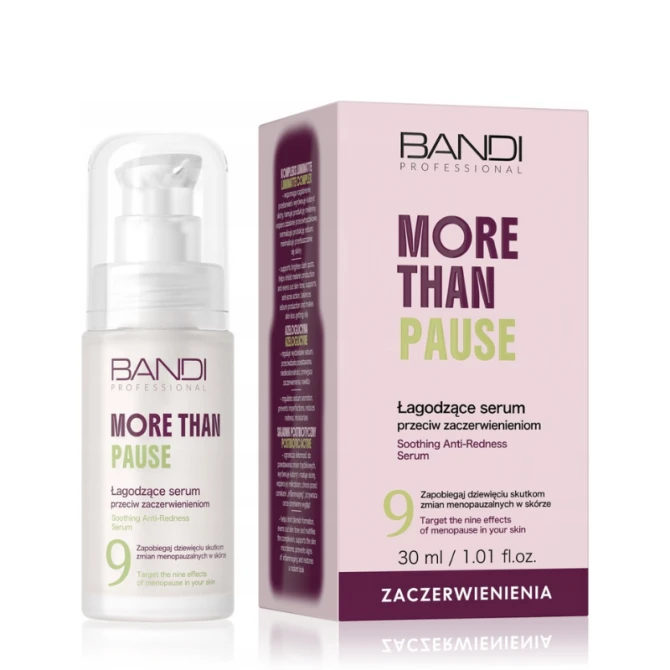 BANDI More Than Pause Łagodzące serum przeciw zaczerwienieniom 30 m