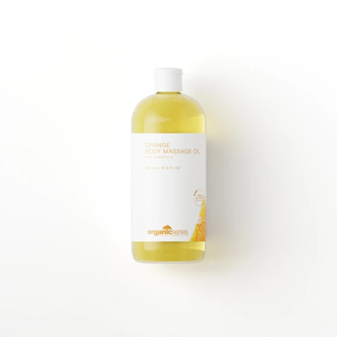 ORGANIC SERIES Olej do masażu ciała POMARAŃCZOWY - 500ml