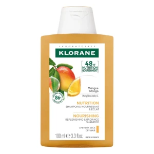 KLORANE Odżywienie Szampon odżywczy i rozświetlający z mango - 100 ml