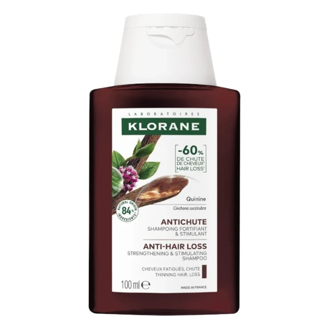 KLORANE Przeciw Wypadaniu Włosów Szampon wzmacniający i stymulujący z chininą - 100 ml