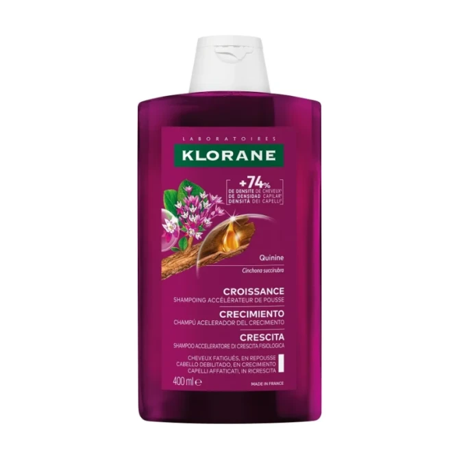 KLORANE WZROST Szampon przyśpieszający wzrost włosów 400 ml