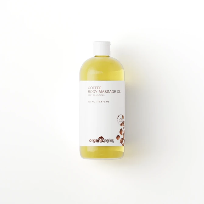 ORGANIC SERIES Olej do masażu ciała KAWA ESPRESSO - 500ml