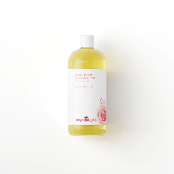 ORGANIC SERIES Olej Różany ROSE BODY MASSAGE OIL - 500 ml