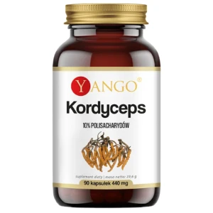 Yango Kordyceps ekstrakt 10% polisacharydów suplement diety 90 kapsułek