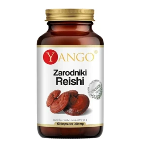 Yango Zarodniki Reishi suplement diety 100 kapsułek