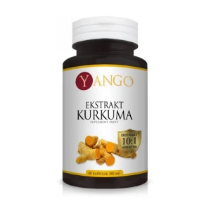 Yango Suplement diety Ekstrakt Kurkuma 60 kapsułek