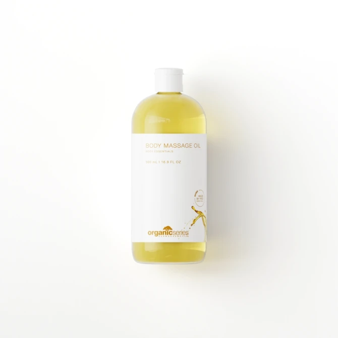 ORGANIC SERIES Olej do masażu ciała NATURALNY BODY MASSAGE OIL - 500ml
