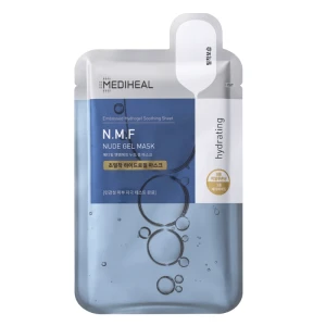 MEDIHEAL HYDRO NUDE GEL N.M.F.AQUARING Maska w płachcie hydrożelowa nawilżająca 30 ml