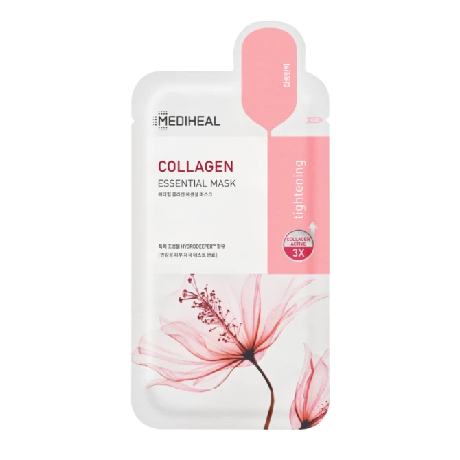 MEDIHEAL COLLAGEN ESSENTIAL MASK Liftingująca maska w płachcie 24 ml