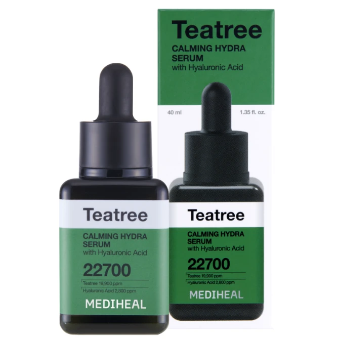 MEDIHEAL TEATREE CALMING HYDRA SERUM Nawilżająco-kojące serum do twarzy 40 ml