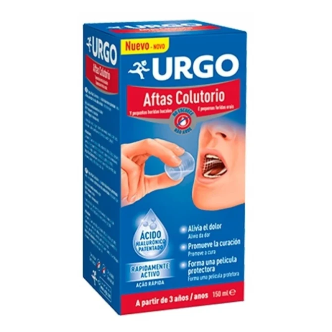 URGO Płyn do płukania jamy ustnej na afty 100 ml