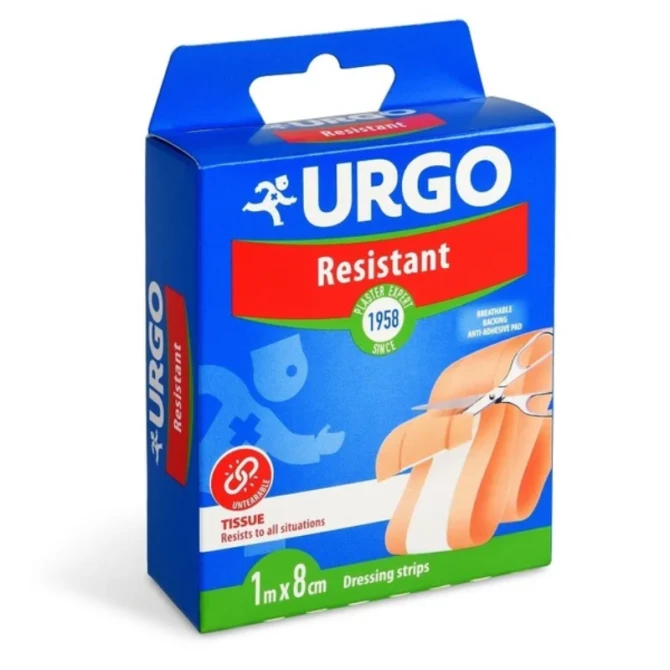 URGO Resistant Plaster do cięcia 1mx8cm 1 szt.