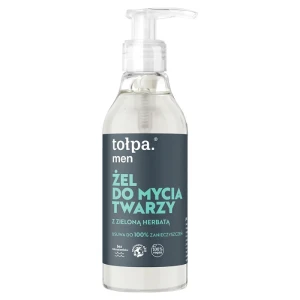 TOŁPA MEN Żel do mycia twarzy z zieloną herbatą 195 ml