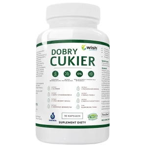 WISH Pharmaceutical Dobry Cukier suplement diety 90 kapsułek