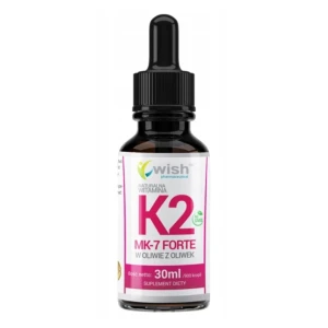WISH Pharmaceutical Naturalna Witamina K2 MK-7 Forte suplement diety w kroplach 30ml