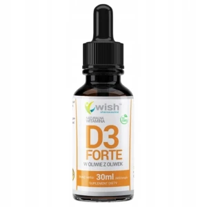 WISH Pharmaceutical Naturalna Witamina D3 Forte suplement diety w kroplach 30ml