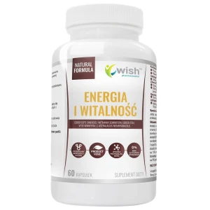 WISH Pharmaceutical Energia i Witalność suplement diety 60 kapsułek