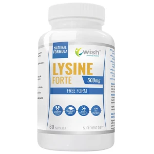 WISH Pharmaceutical Lysine Forte 500mg suplement diety 60 kapsułek