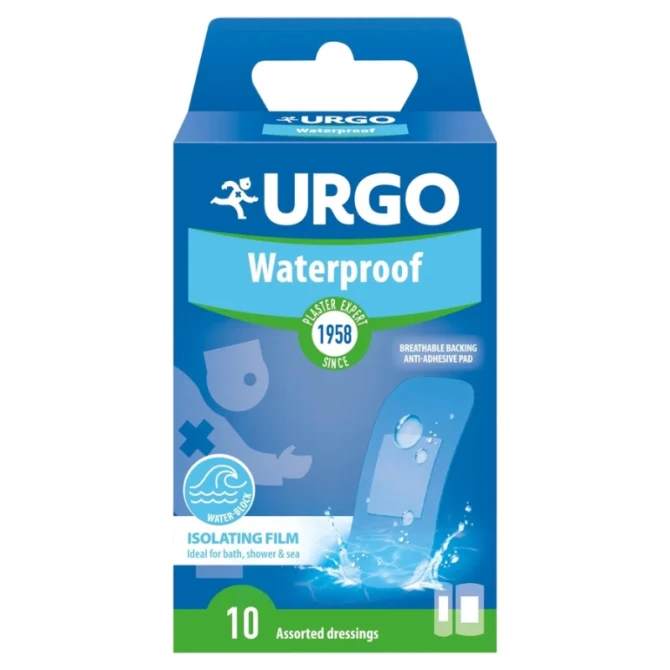 URGO Waterproof plastry wodoodporne 10 szt.